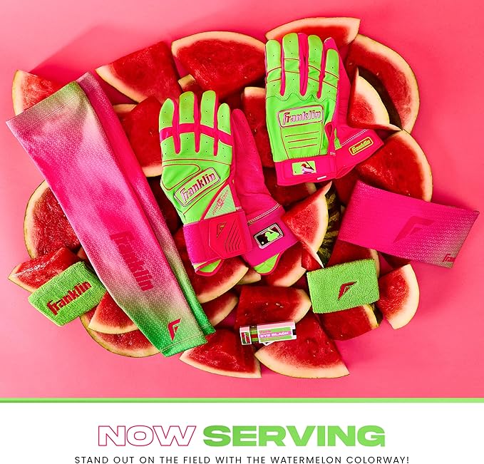 Franklin Sports MLB Baseball Batting Gloves - CFX Pro Adult + Youth - Baseball + Softball - Multiple Sizes + Colors