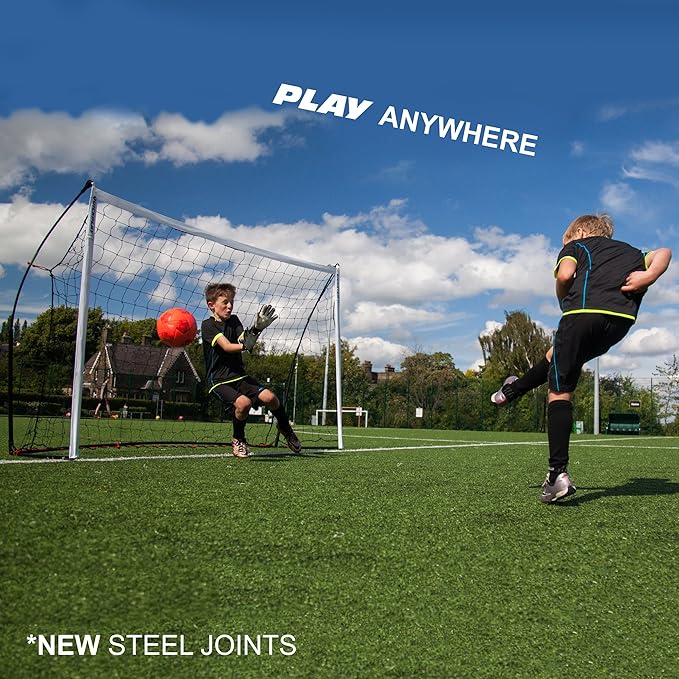 QUICKPLAY Spot Target Soccer Rebounder | Weather-Resistant Rebound Net with Carry Bag | Great for Passing, Receiving, and Trapping Practice | Ideal for Team or Solo Training