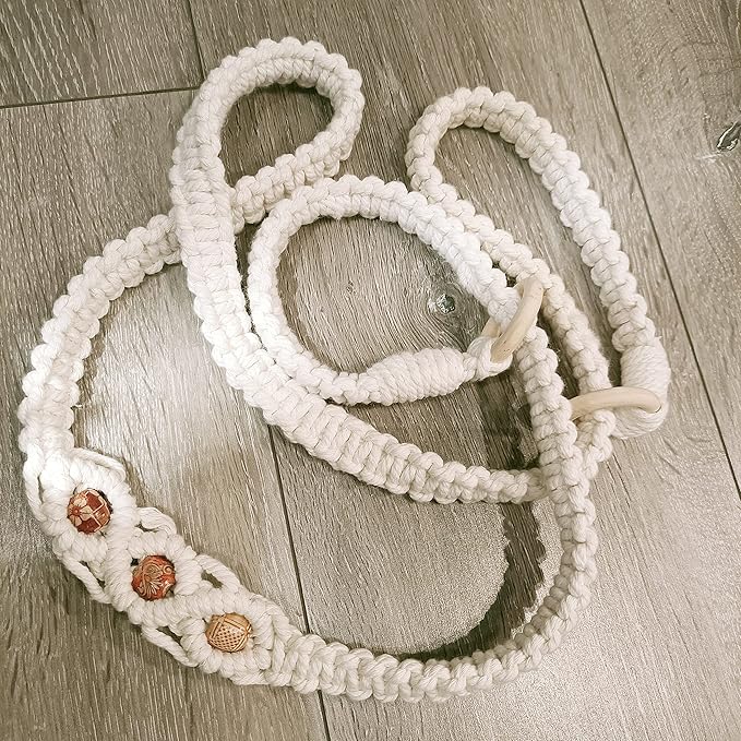 kiido Macrame Yoga Mat Carrying Strap [MAT NOT Included], Hand Woven Multi-Purpose Strap/Carrier