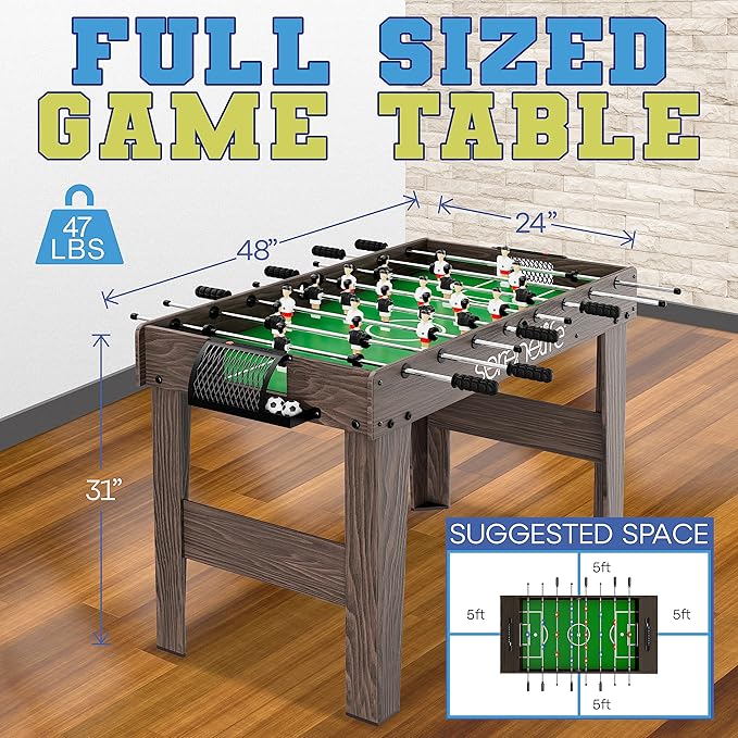 SereneLife Competition Sized Foosball Table